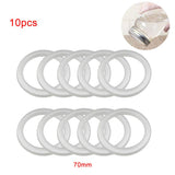 10Pcs Silicone Jar Gaskets Replacement Airtight Silicone Gasket Sealing Rings for Regular Mouth Canning Jar In Australia - Darrahopens