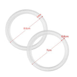 10Pcs Silicone Jar Gaskets Replacement Airtight Silicone Gasket Sealing Rings for Regular Mouth Canning Jar