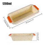 Silicone Baking Mold Loaf Bread Tray Rectangular Bread Baking Tool for DIY Homemade Cake Bread In Australia - Darrahopens