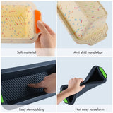 Silicone Baking Mold Loaf Bread Tray Rectangular Bread Baking Tool for DIY Homemade Cake Bread In Australia - Darrahopens