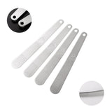 Stainless Steel Flat Spoons Stuffing Spoons Dumplings Filling Spoon for Home Kitchen Cooking Utensil