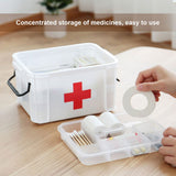 Transparent First Aid Box Portable Medicines Storage Box Safety Emergency Kits In Australia - Darrahopens