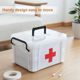 Transparent First Aid Box Portable Medicines Storage Box Safety Emergency Kits In Australia - Darrahopens