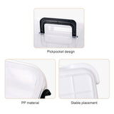 Transparent First Aid Box Portable Medicines Storage Box Safety Emergency Kits