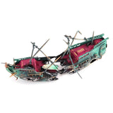 Aquarium Shipwreck Decorations Set Resin Ship Fish Tank Ornaments for Aquarium Environments Decor Accessories In Australia - Darrahopens