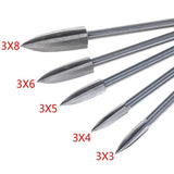 5Pcs/Set Wood Carving And Engraving Drill Bit Milling Cutter Root Carving Tools for DIY Woodworking Carving In Australia - Darrahopens