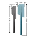2Pcs/Set Plastic Spatula Soft Grip Cream Scraper Cutter Kitchen Gadget Baking Tools for Butter Cake Cream Pastry 10inch 12 inch In Australia - Darrahopens