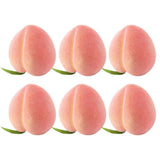 6PCS Artificial Peaches Simulation Peaches Fruits Vivid Props for Home Fruit Shop Supermarket Desk Decoration In Australia - Darrahopens