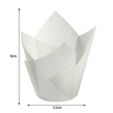 150 Pieces Mini Baking Cups Tulip Baking Cups Cupcake Liners Muffin Liners for Wedding Birthday Parties In Australia - Darrahopens