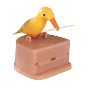 Cute Bird Toothpick Holder Dispenser Gag Gift Cleaning Toothpick Case In Australia - Darrahopens