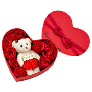 10 Pcs Scented Soap Flower Gift Rose Box Bouquet Festival Gift for Anniversary Birthday Wedding In Australia - Darrahopens