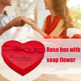 10 Pcs Scented Soap Flower Gift Rose Box Bouquet Festival Gift for Anniversary Birthday Wedding