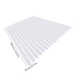 18 Pcs Anti Slip Strips Safety Shower Treads Stickers Bathtub Non Slip Stickers Anti Skid Tape for Shower