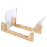 Vinyl Record Storage Holder Stand Rack Wooden CD Display Stand Stackable Modern CD Holder Record Storage Shelf for Displaying 7-12 inch Vinyl Records In Australia - Darrahopens