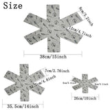12pcs Pot Pan Protectors Non Woven Divider Pads Reusable Pot Protection Pads for Storing Frying Pans Baking Trays