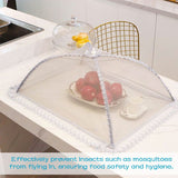 Mesh Screen Food Cover Tents Steel Wire Up Tents Kitchen Folded Food Dish Cover In Australia - Darrahopens