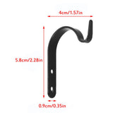 10Pcs Iron Garden Wall Light Hanging Flower Plant Hanger Pot Bracket Holder In Australia - Darrahopens