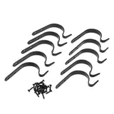 10Pcs Iron Garden Wall Light Hanging Flower Plant Hanger Pot Bracket Holder In Australia - Darrahopens