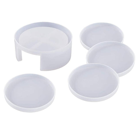 Coaster Mold Round Silicone Mold Cup Mat Epoxy Resin Mold Home Tabletop Decoration In Australia - Darrahopens