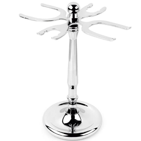 4 Prong Razor and Brush Stand Shaving Brush Holder Stand Tool Shaving Accessories