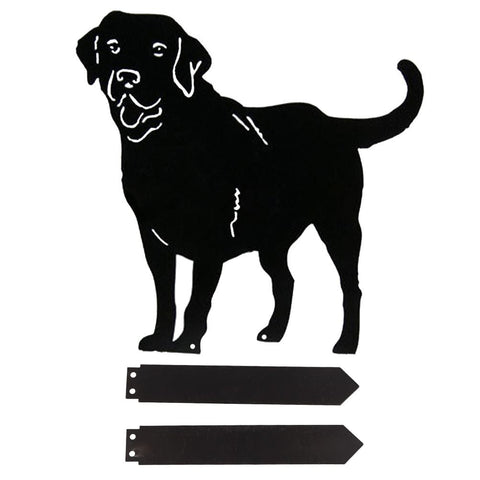 Metal Dog Decorative Garden Stakes Dog Silhouette Garden Decoration for Outdoor Lawn Ornaments Yard Sign In Australia - Darrahopens