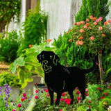 Metal Dog Decorative Garden Stakes Dog Silhouette Garden Decoration for Outdoor Lawn Ornaments Yard Sign In Australia - Darrahopens