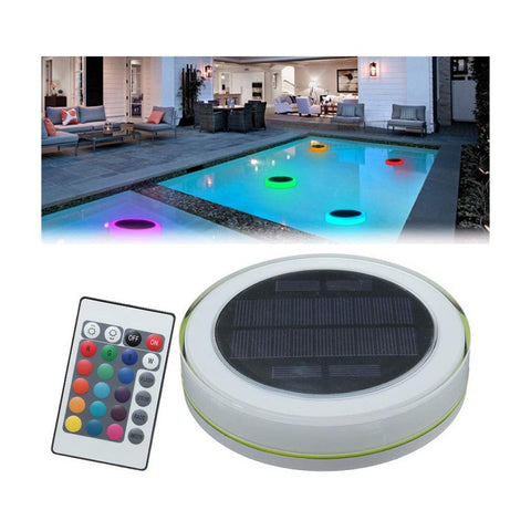 Floating Solar Lights LED Underwater Light Pool Floating Decorative Lamp with Remote Control In Australia - Darrahopens