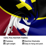 90x150cm Premium Flag for Lmanburg Flag Double Sided Printed Polyester L'Manberg Flag Indoor Outdoor Banner Decoration