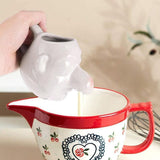 Ceramic Egg Yolk Egg White Separator Funny Egg White Separator Egg Divider Nose Egg Separator Dwarf Shape Egg Sieve Strainer In Australia - Darrahopens