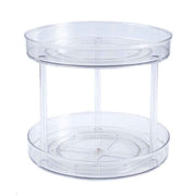 Transparent Kitchen Turntable Spice Organizer Rotatable Pantry Food Storage Container for Kitchen Cabinets In Australia - Darrahopens