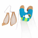 Easter Bunny Wreath Bunny Butt Ears Wreath Cartoon Bunny Shape Wreath Easter Door Decoration