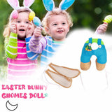 Easter Bunny Wreath Bunny Butt Ears Wreath Cartoon Bunny Shape Wreath Easter Door Decoration