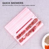 Barbecue Meat Skewer Tool Handheld Meat Skewer Device Portable Barbecue Kebab Maker