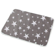 2PCS Waterproof Baby Crib Pad Leak Proof Infant Mattress Pad Soft Baby Mat