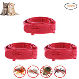 3 Pcs Red Adjustable Pet Cat Anti Flea Mite Tick Collar Cat Flea Prevention Collar Pet Supplies In Australia - Darrahopens