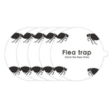 5 Pcs Flea Trap Stickers Round Sticky Fly Traps Dome Flea Trap Refill for Home Bedroom Pet House In Australia - Darrahopens