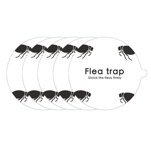5 Pcs Flea Trap Stickers Round Sticky Fly Traps Dome Flea Trap Refill for Home Bedroom Pet House In Australia - Darrahopens
