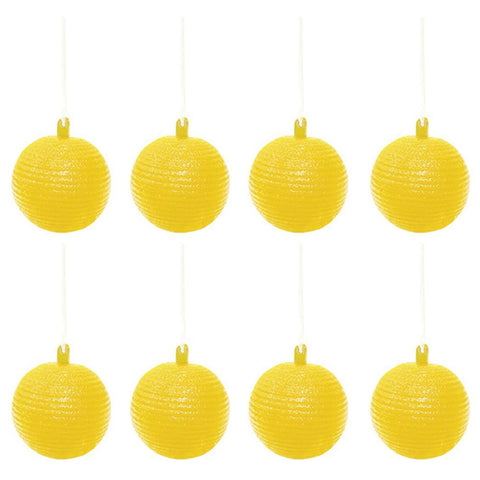 8pcs Hanging Fly Trap Ball Fruit Fly Catcher Sticky Trap Outdoor Pest Catcher for Garden Plants