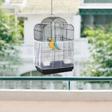 Bird Cage Cover Stretchy Nylon Parrot Cage Mesh Net Cover Shell Skirt Guard Bird Cage Accessories