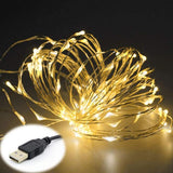 Fairy Lights USB Powered String Lights Holiday Lights Fairy String Lights for Party Wedding Festival Bedroom Table Decoration In Australia - Darrahopens