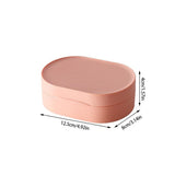 Travel Soap Case Box Holder with Lid Portable Leak Proof Soap Dish Container Soap Box Holder for Home Shower Outdoor Camping In Australia - Darrahopens