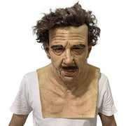 Halloween Latex Old Man Face Cover Halloween Fancy Dress Head for Masquerade Realistic Headgear In Australia - Darrahopens