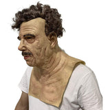Halloween Latex Old Man Face Cover Halloween Fancy Dress Head for Masquerade Realistic Headgear In Australia - Darrahopens