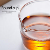 Glass Milk Cup Glass Measuring Cup with Handle Clear Scale Baking Milk Cup for Kitchen Accessories In Australia - Darrahopens