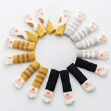 16Pcs Chair Covers Cat Paw Chair Covers Chair Leg Covers Cute Cat Foot Shaped Furniture Feet Covers Chair Leg Floor Protectors In Australia - Darrahopens