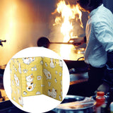 Home Kitchen Gas Stove Folding Oil Baffle Aluminum Foil Baffle Fried Cooking Oil Proof Splash Proof Baffle