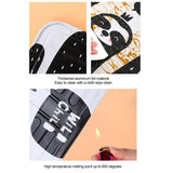 Aluminum Foldable Kitchen Gas Stove Oil Baffle Plate Kitchen Frying Pan Oil Splash Protection Screen