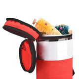 Christmas Cylinder Gift Wrap Storage Clear Bag Xmas Wrapping Paper Organiser Christmas Gift Wrap Paper Storage Holder