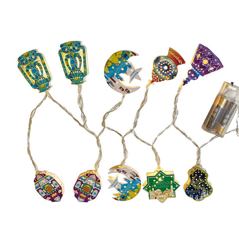 Eid Mubarak Led String Lights Ramadan Decoration for Home Muslim Party Supplies Eid Decoration In Australia - Darrahopens