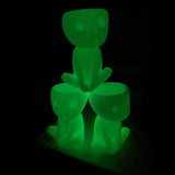 Luminous Face Planter Pot Head Flower Pot Cute Resin Succulent Planter Flowerpot with Drain Hole for House Office Decor In Australia - Darrahopens